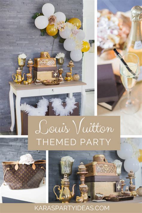 louis vuitton party theme|Louis Vuitton party accessories.